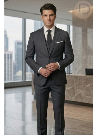 Costume gris business