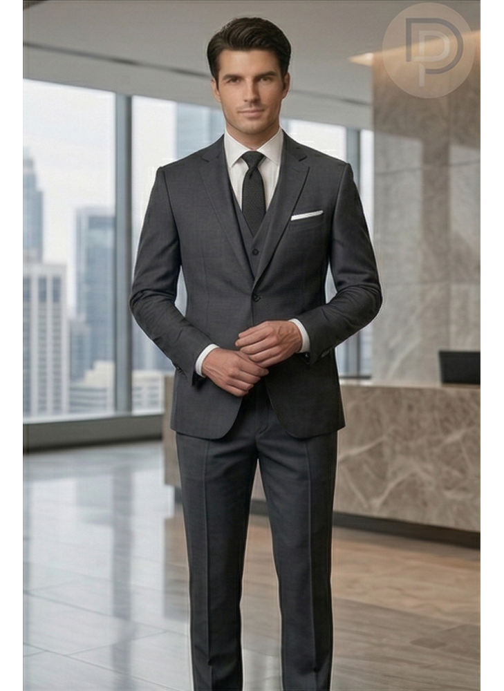 Costume gris business