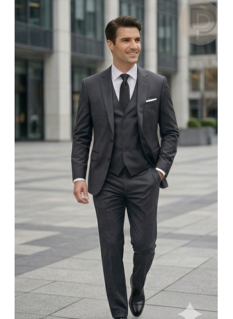 Costume gris business