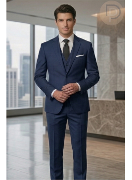 Costume bleu business