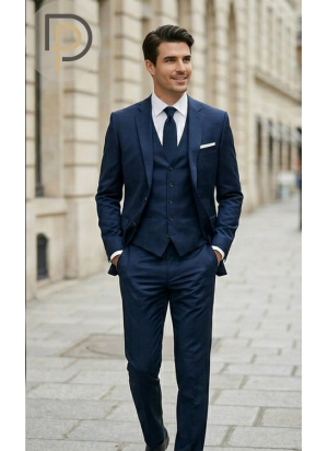 Costume slim bleu nuit