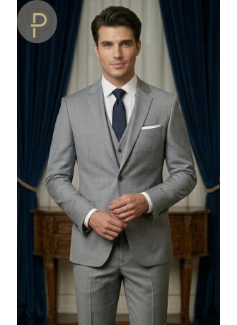 Costume gris slim